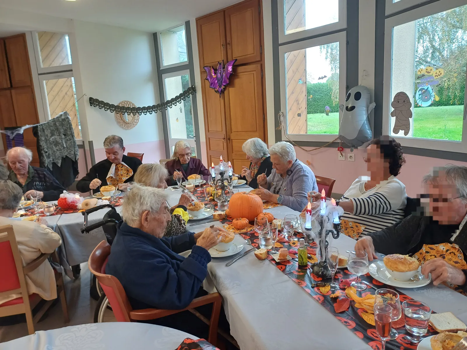 Halloween s'est invité à la résidence !