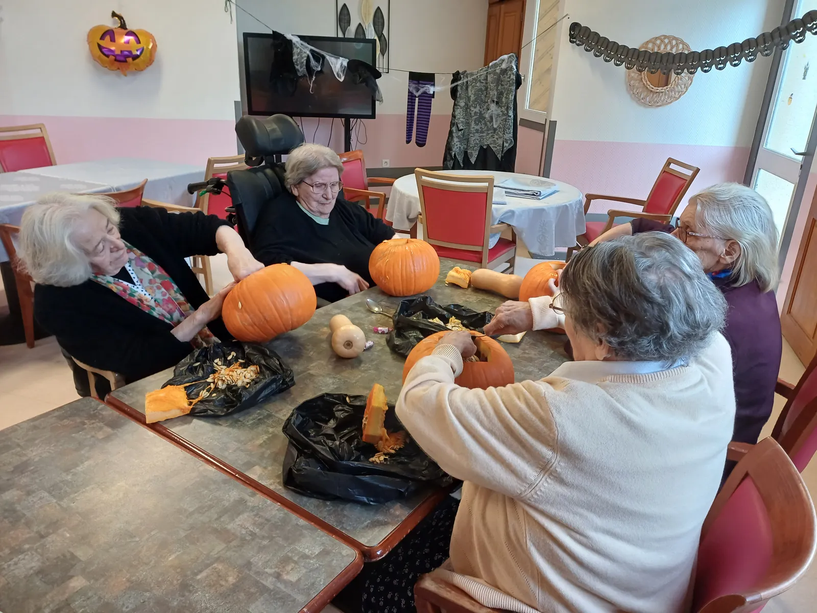 Halloween s'est invité à la résidence !