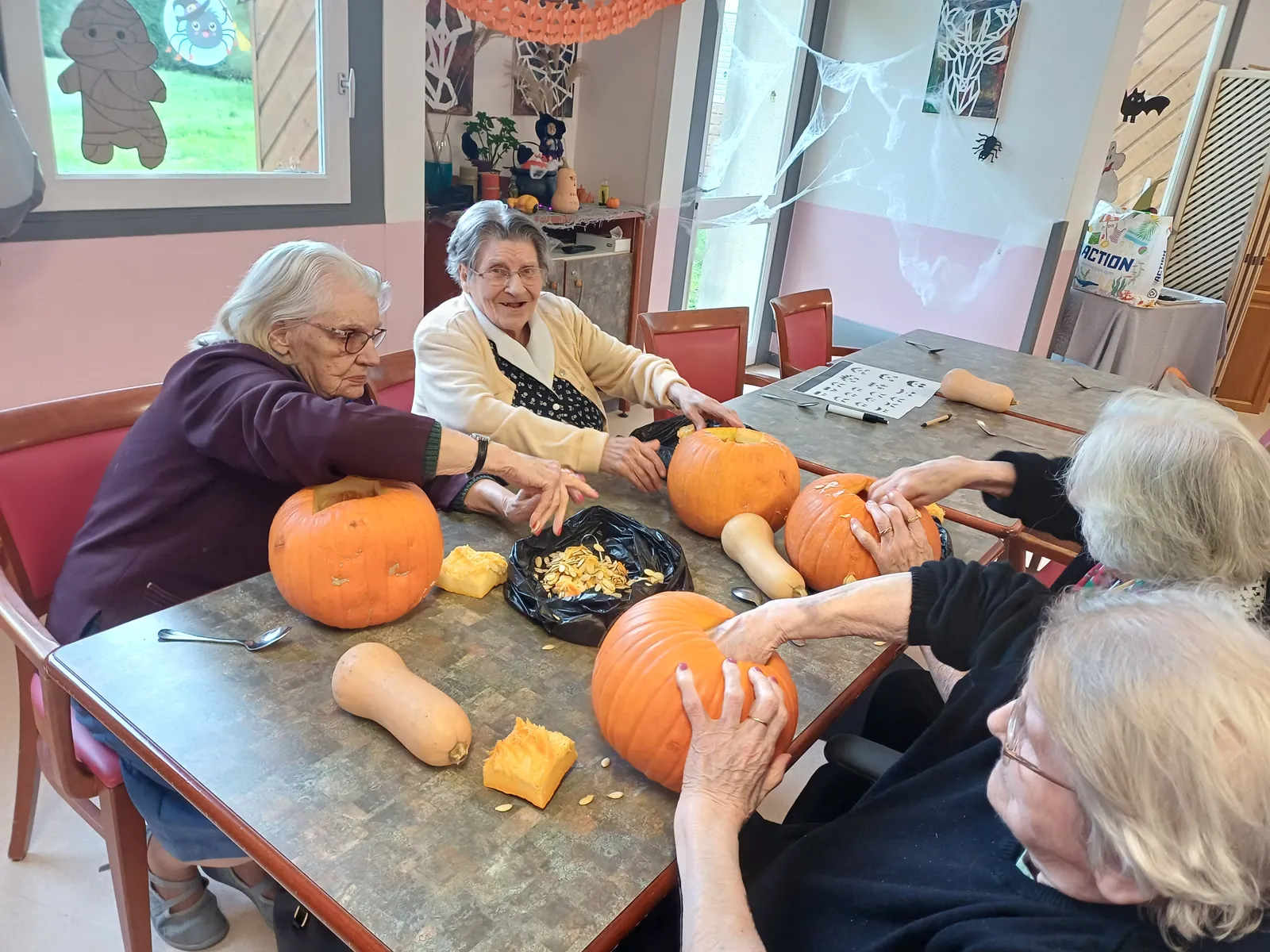 Halloween s'est invité à la résidence !