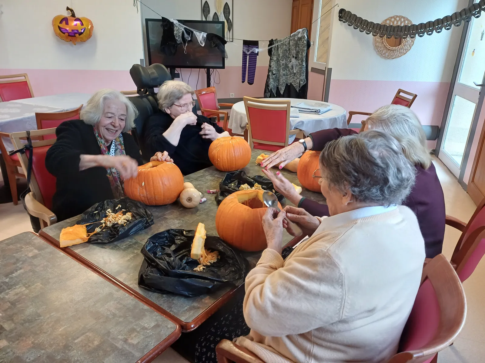 Halloween s'est invité à la résidence !