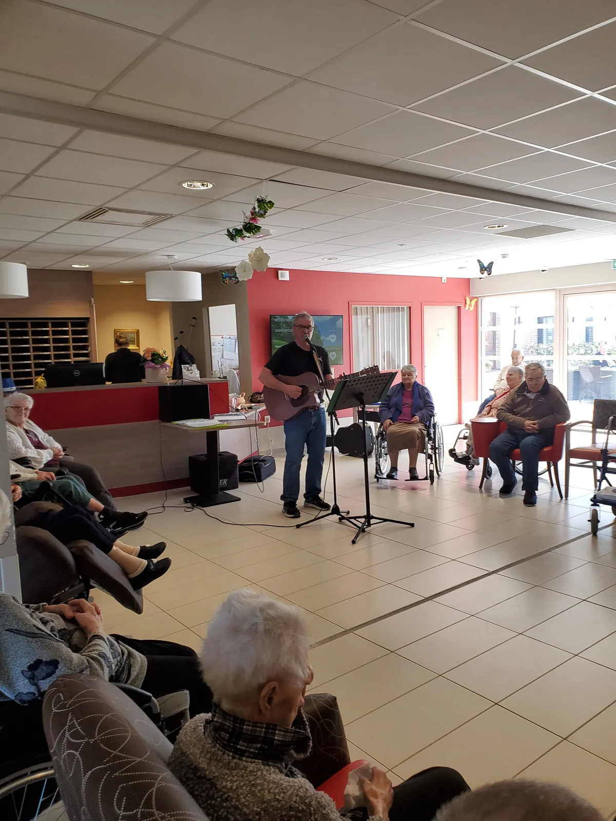 Un bel après-midi en musique avec Jacques !