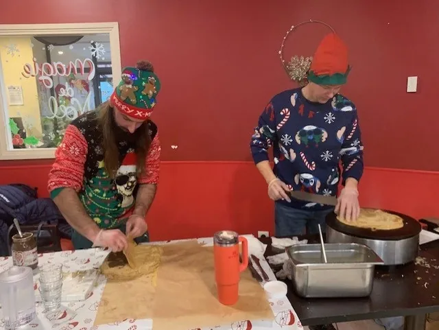Noel avec les enfants du personnel !