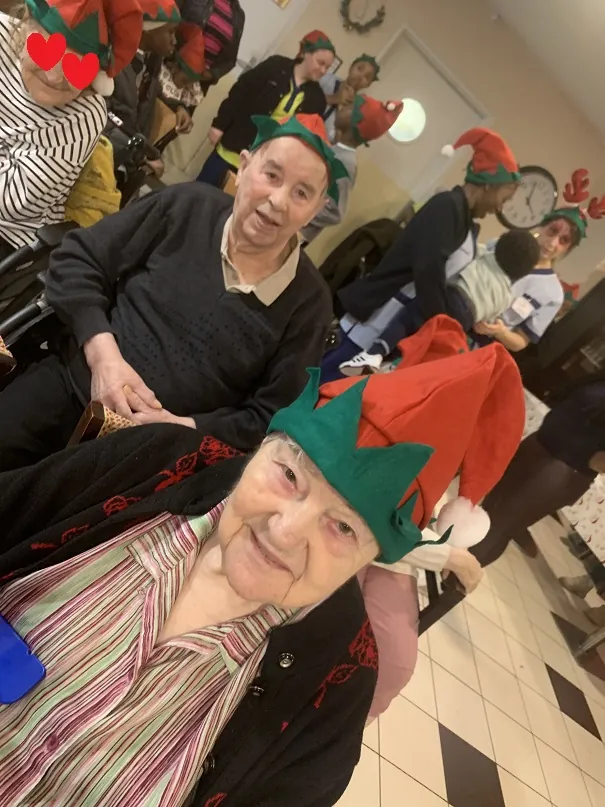 Noel avec les enfants du personnel !