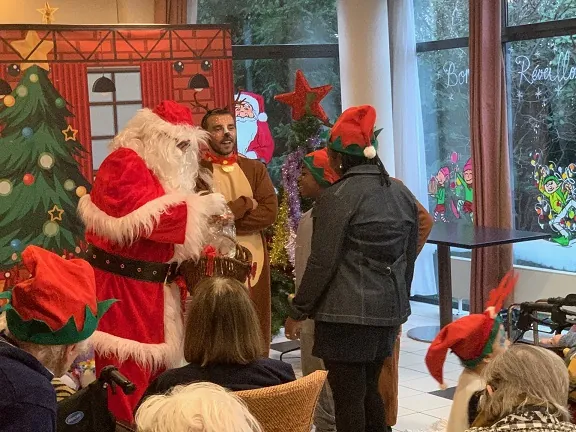 Noel avec les enfants du personnel !