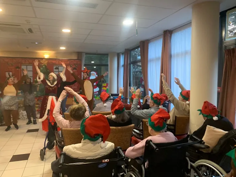 Noel avec les enfants du personnel !