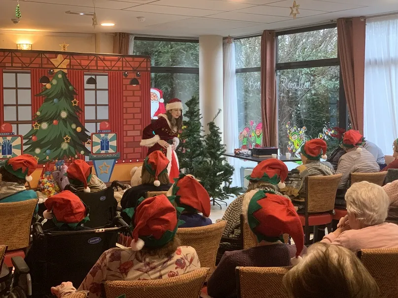Noel avec les enfants du personnel !