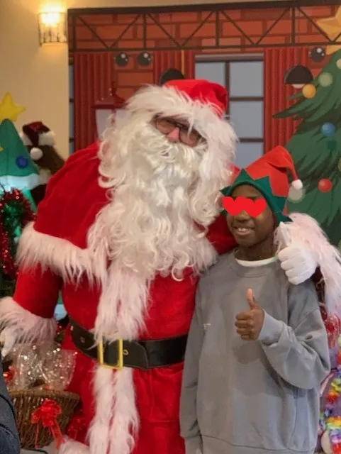 Noel avec les enfants du personnel !