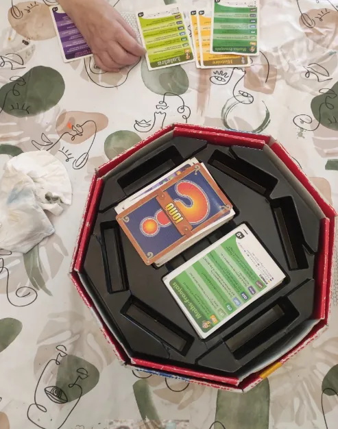 Aprés midi scrable et jeux de societé 