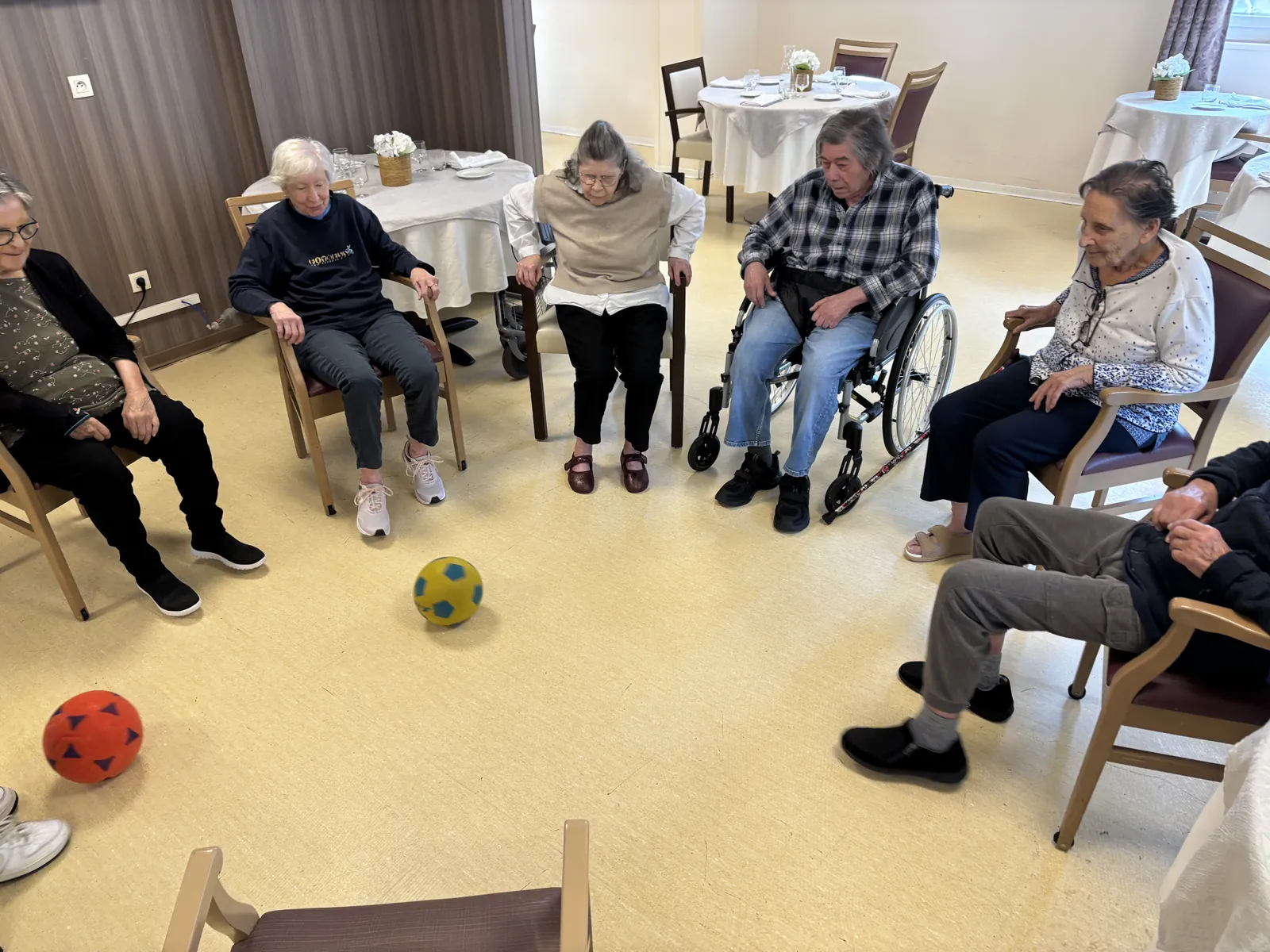 Un moment de partage et de mouvement 