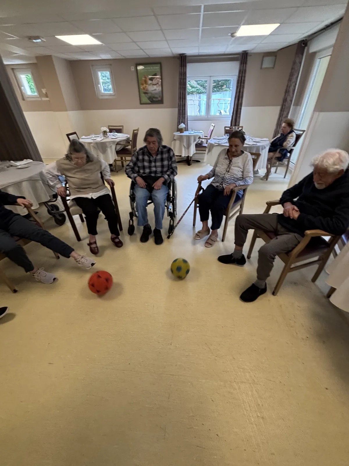 Un moment de partage et de mouvement 