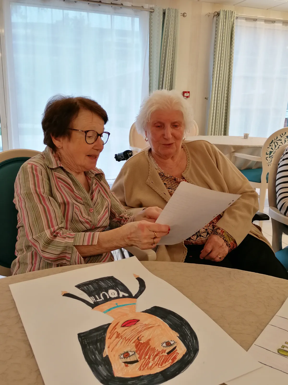 A l’EHPAD d’Esbly, une correspondance attendue avec impatience !