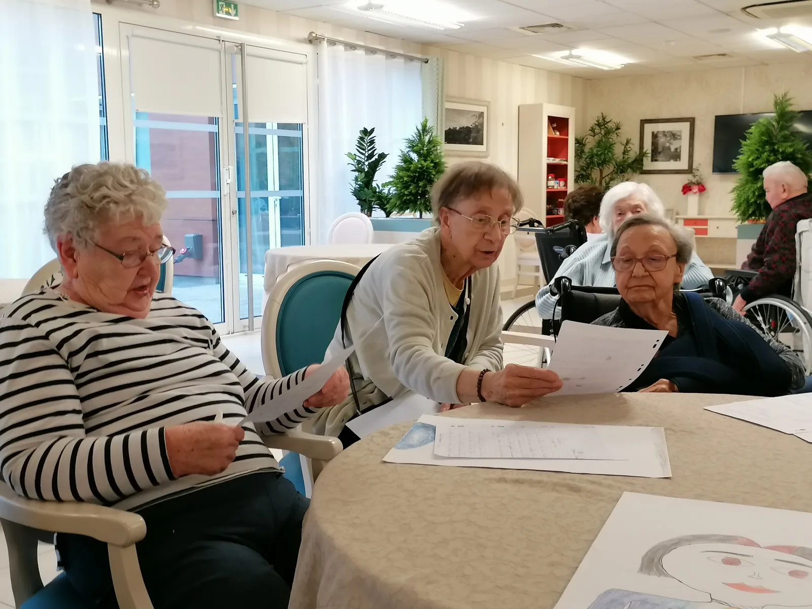 A l’EHPAD d’Esbly, une correspondance attendue avec impatience !