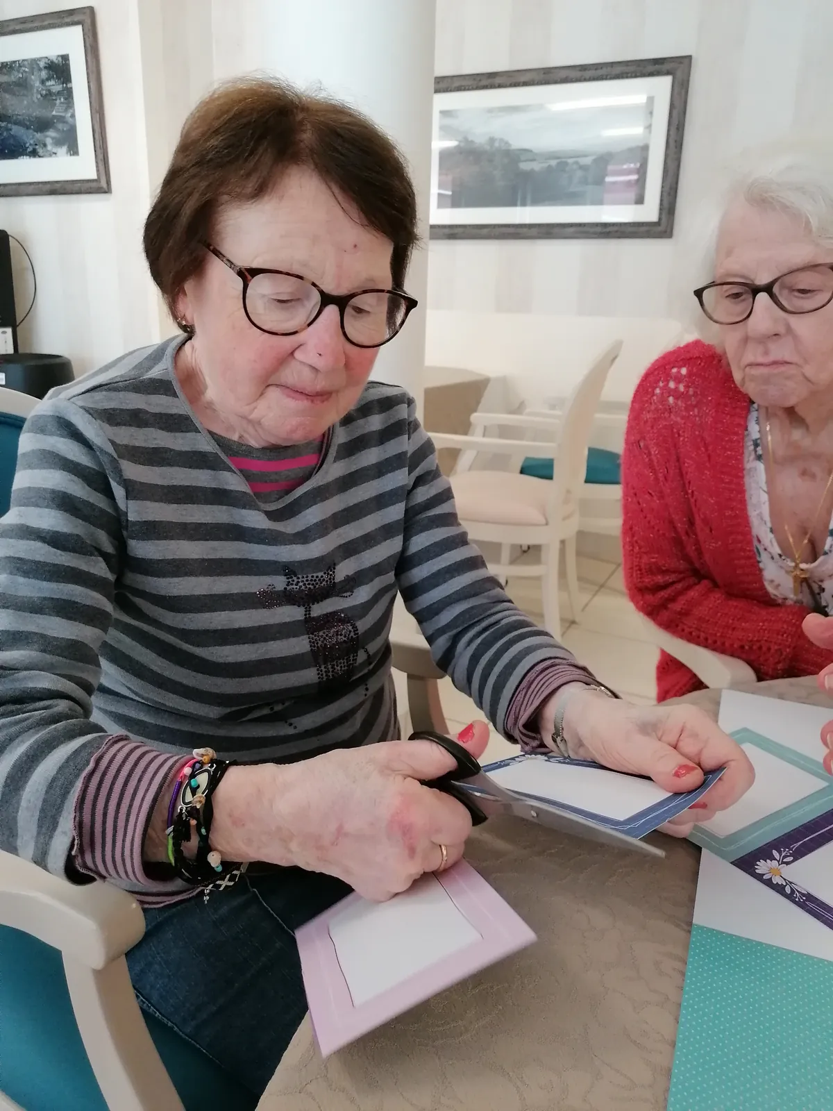 A l’EHPAD d’Esbly, une correspondance attendue avec impatience !