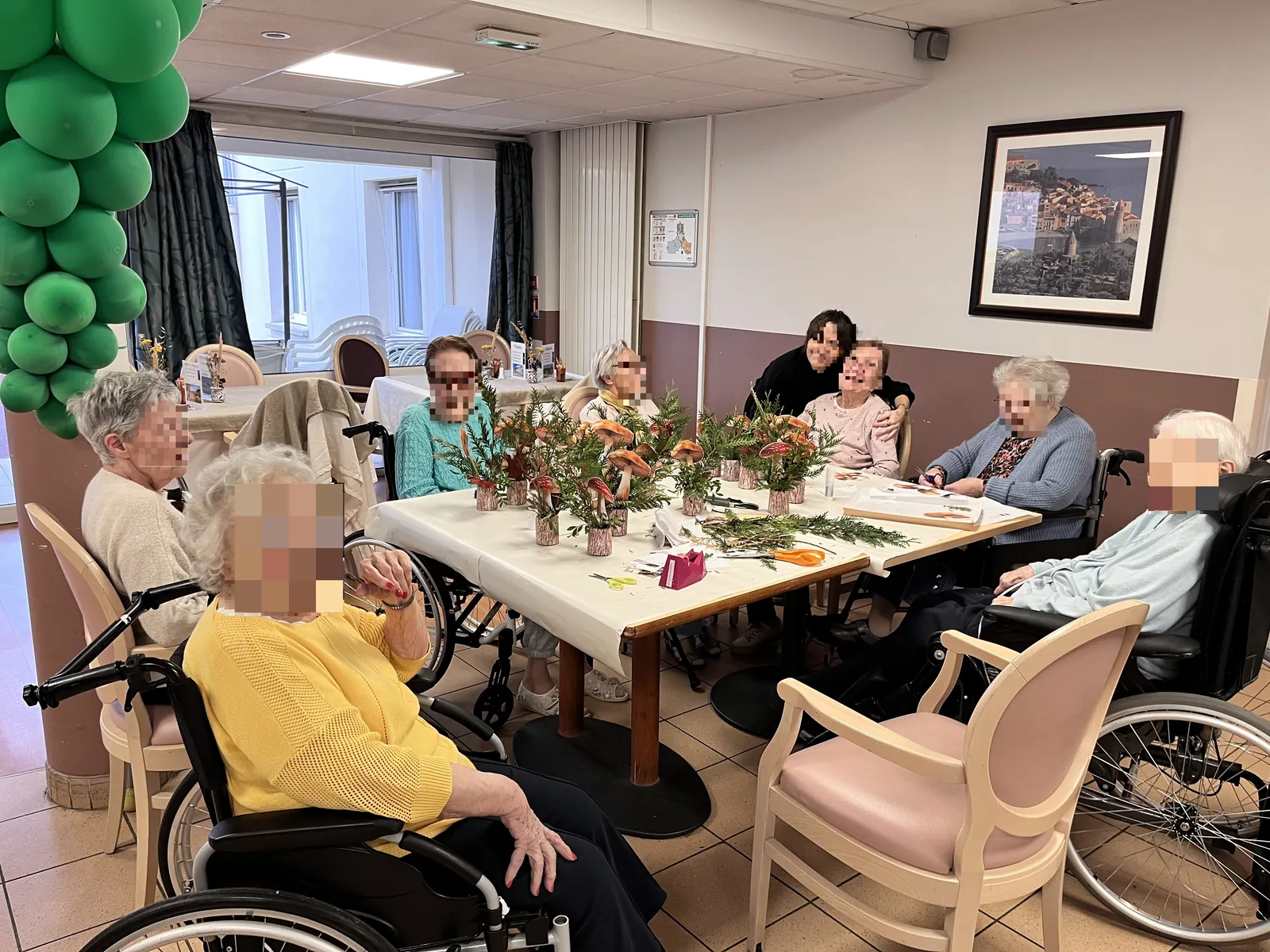 Les ateliers créatifs en Maison de Retraite - Les Jardins de Longuiolles - Vaujours - 93 