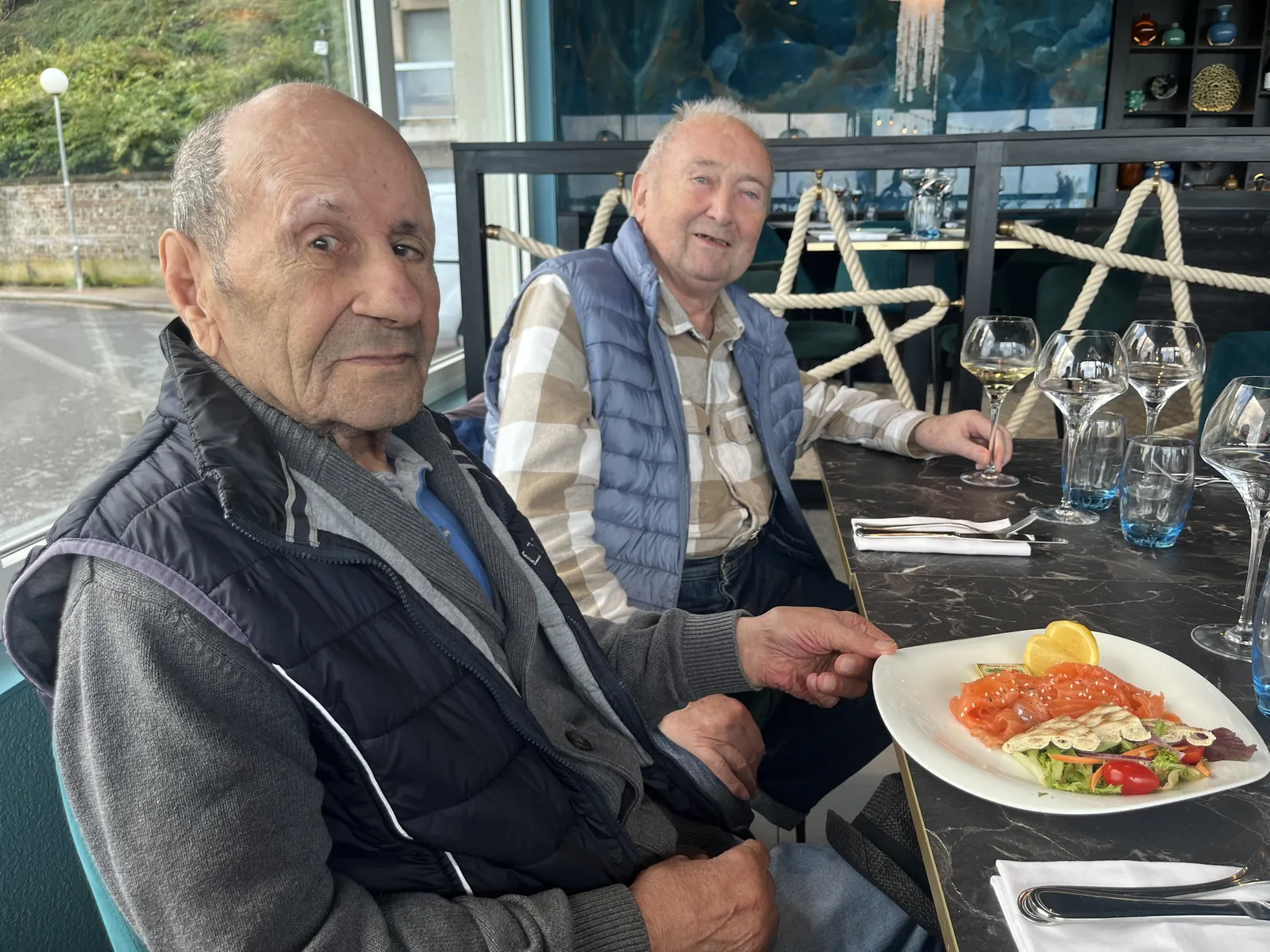 Sortie à la mer : le temps d'un repas. 