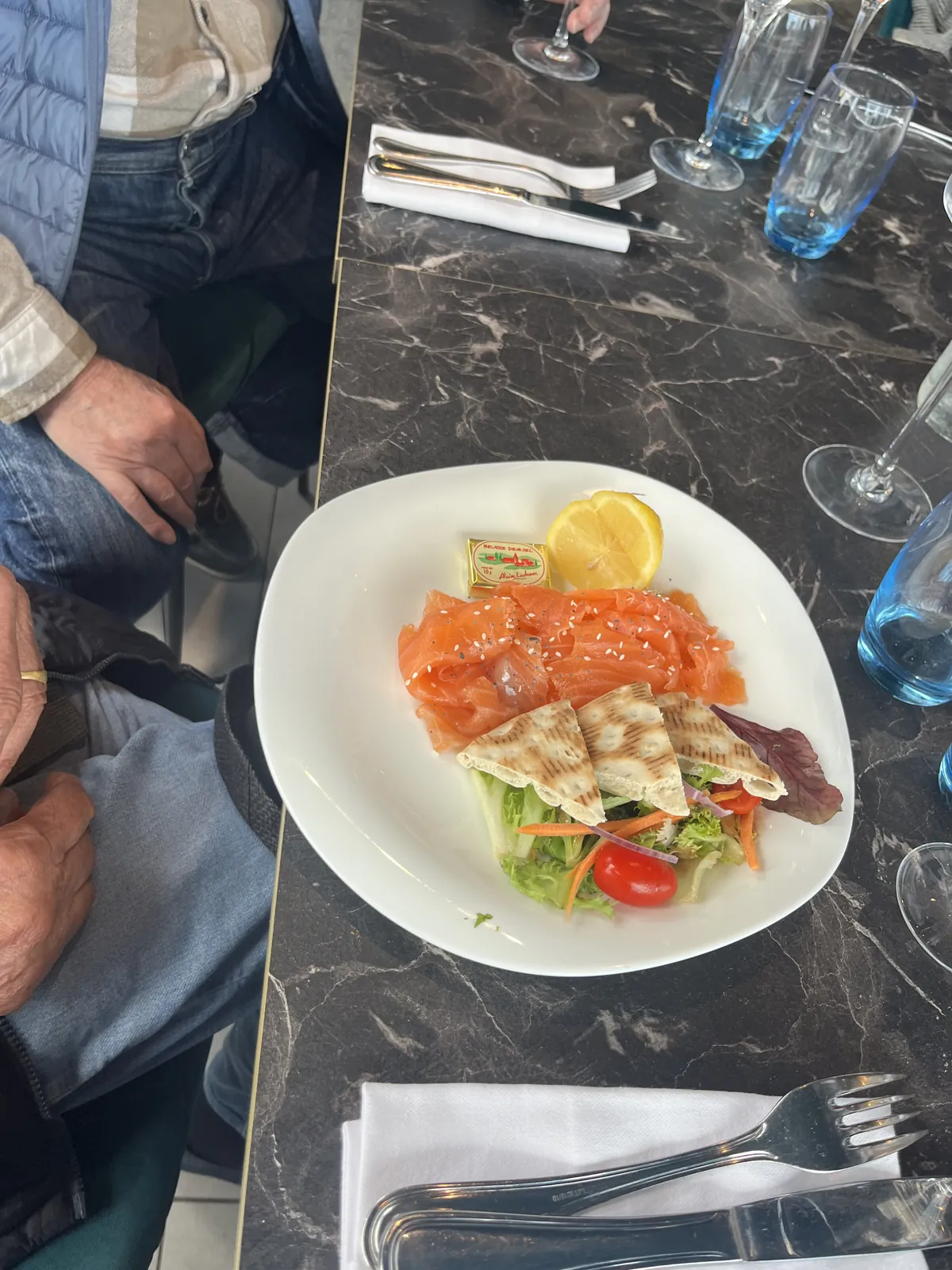 Sortie à la mer : le temps d'un repas. 