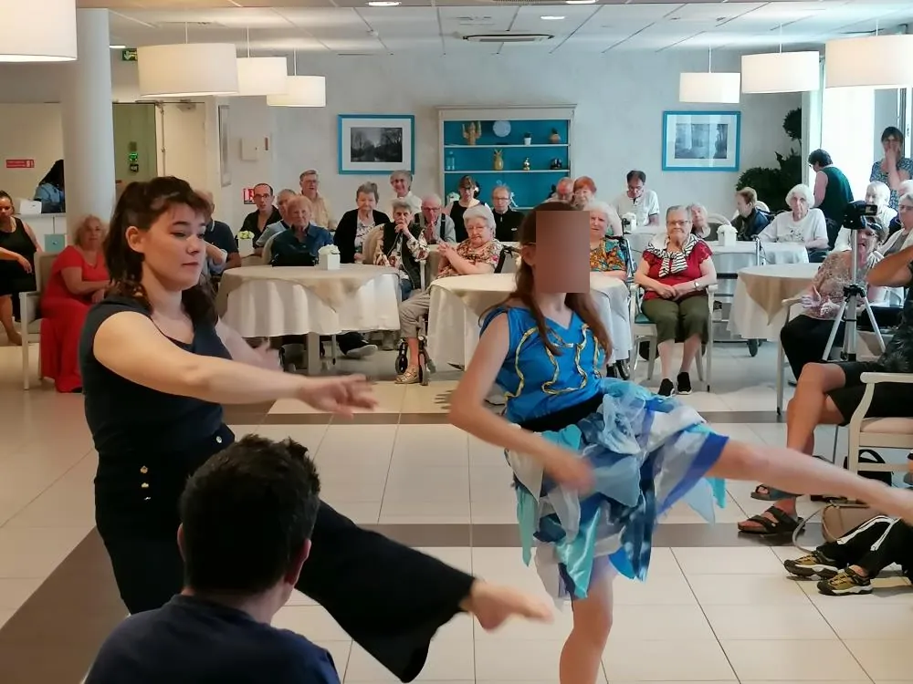 L'EHPAD Les Tourterelles d'Esbly, le temps d'un week-end...