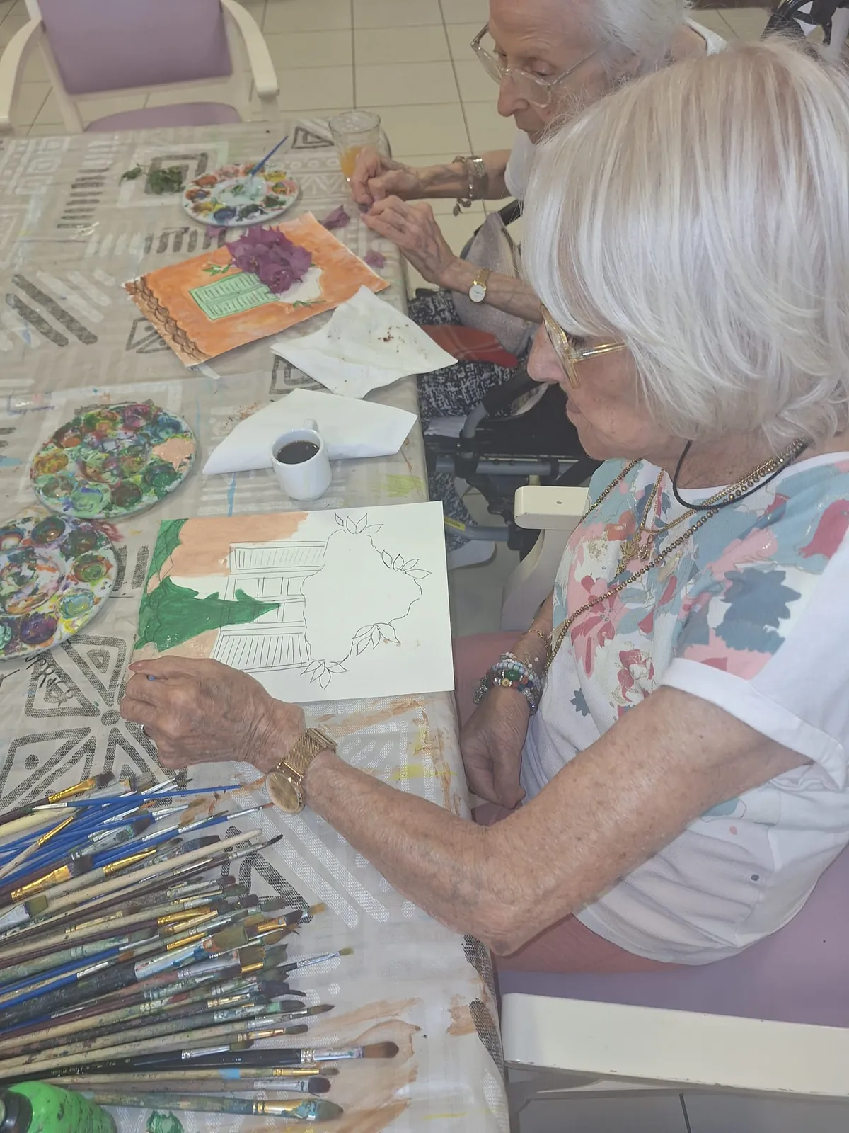 L'art thérapie avec Christine 