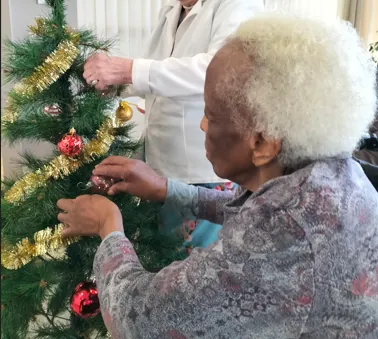 Les Résidents Les jardins du Plessis ont préparé Noël avec joie !