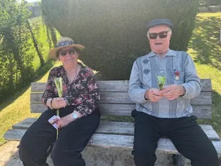 1er Mai : Le Muguet Porte-Bonheur offert aux Résidents et aux Salariés