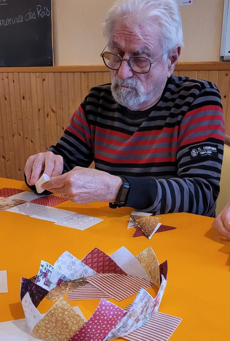 La galette des rois : un moment convivial partagé à l'EHPAD