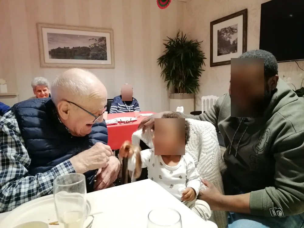 Fête de Noël à la résidence médicalisée d'Esbly