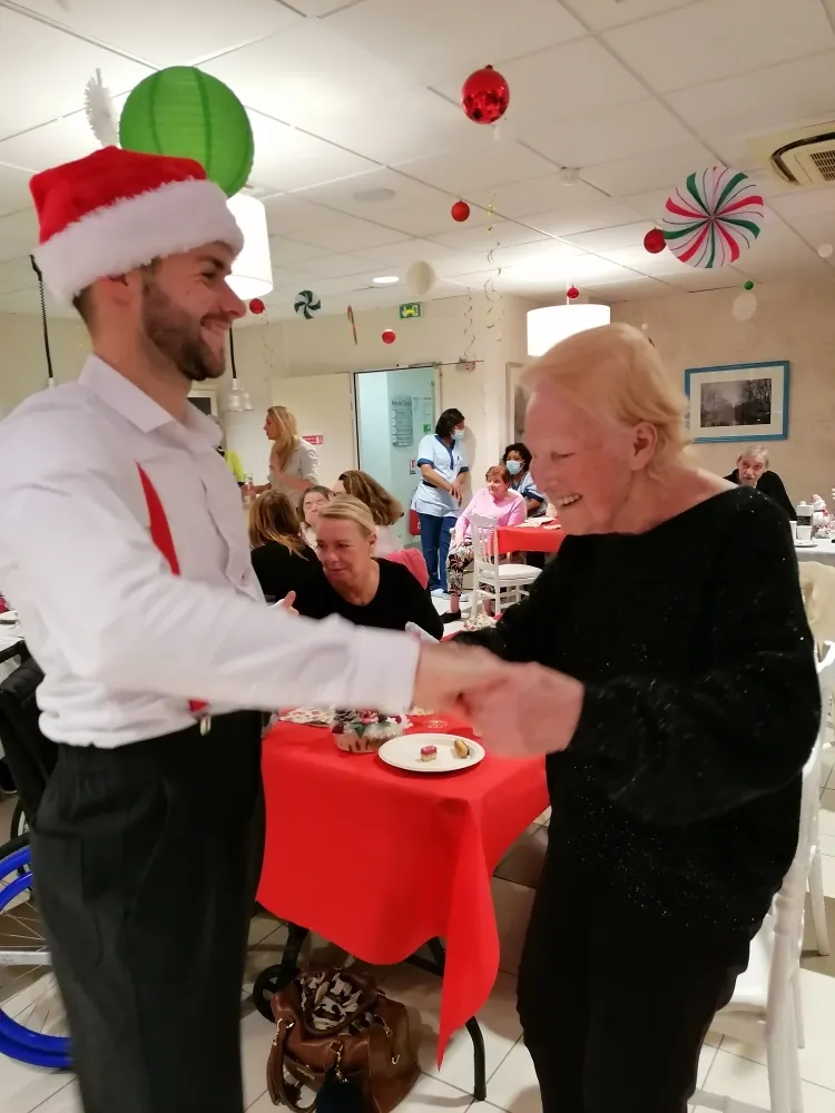 Fête de Noël à la résidence médicalisée d'Esbly