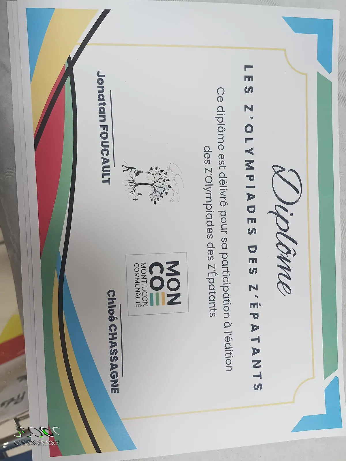 jeu z'olympiades des z'épatants