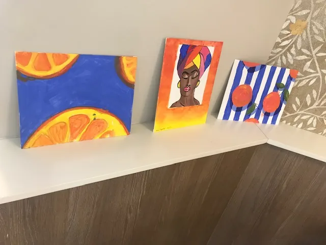 La peinture, une palette de bien-être à l’EHPAD
