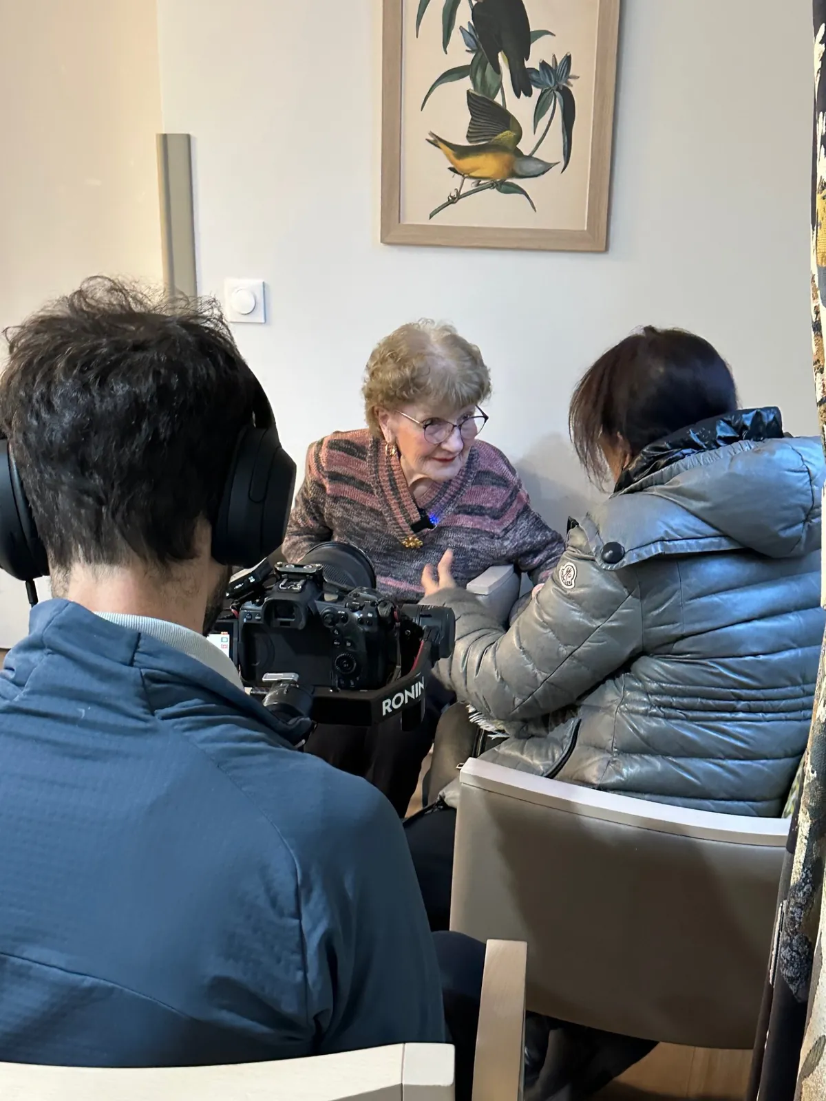 Tournage avec l'association TERPTA