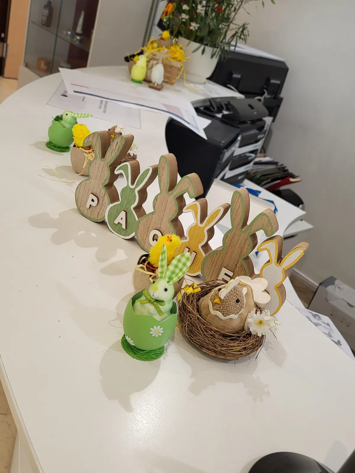 Décoration de Pâques  la résidence les adrets de 