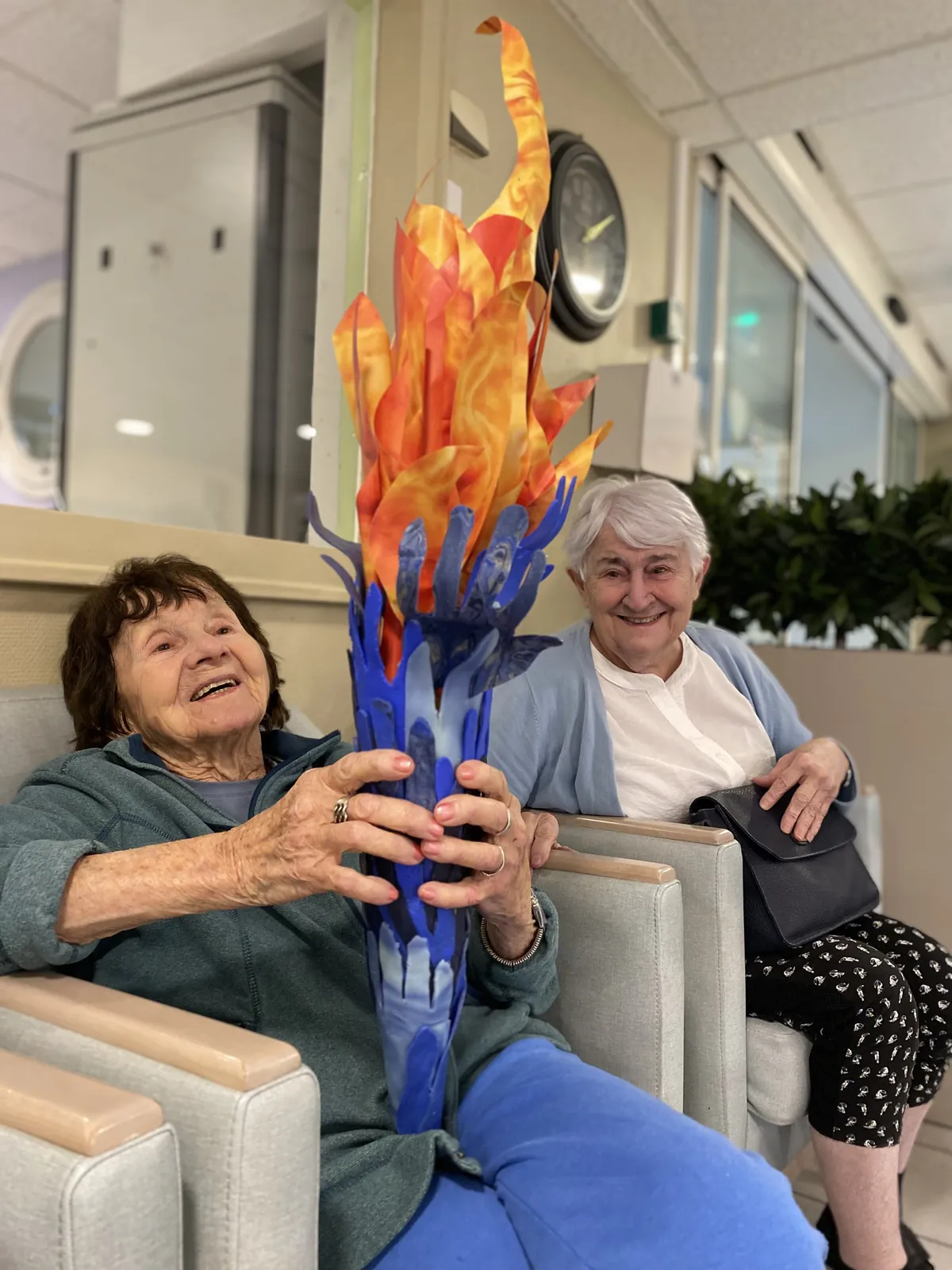 La flamme de la fl'âme