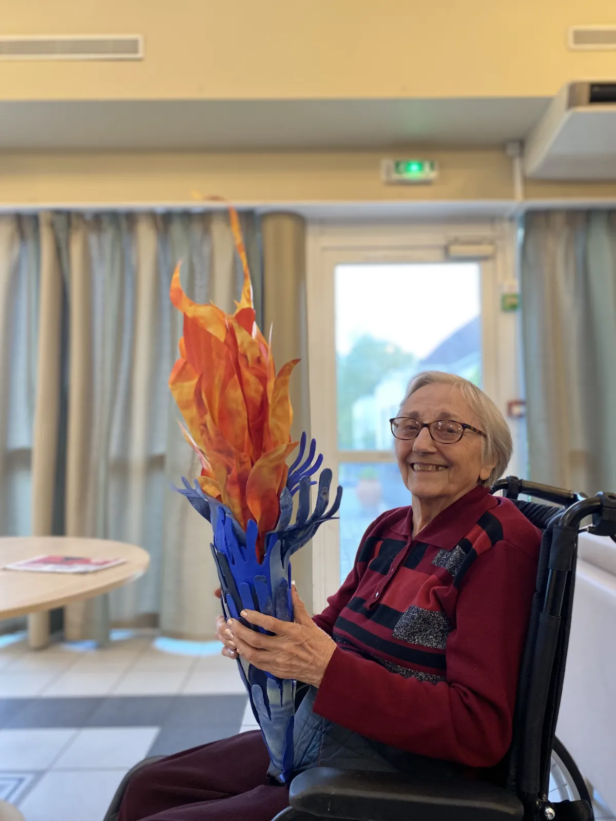 La flamme de la fl'âme