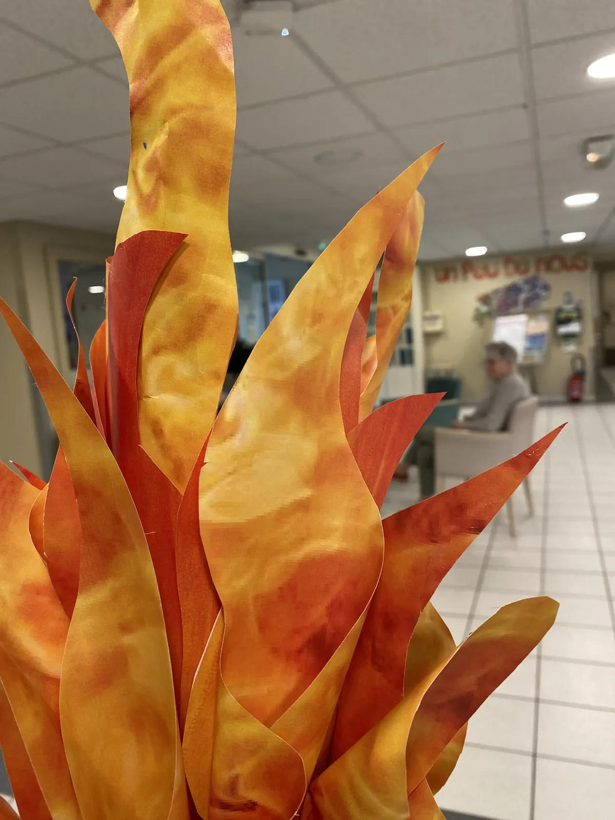 La flamme de la fl'âme
