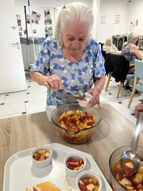 Atelier cuisine : salade de fruits, jolie jolie 
