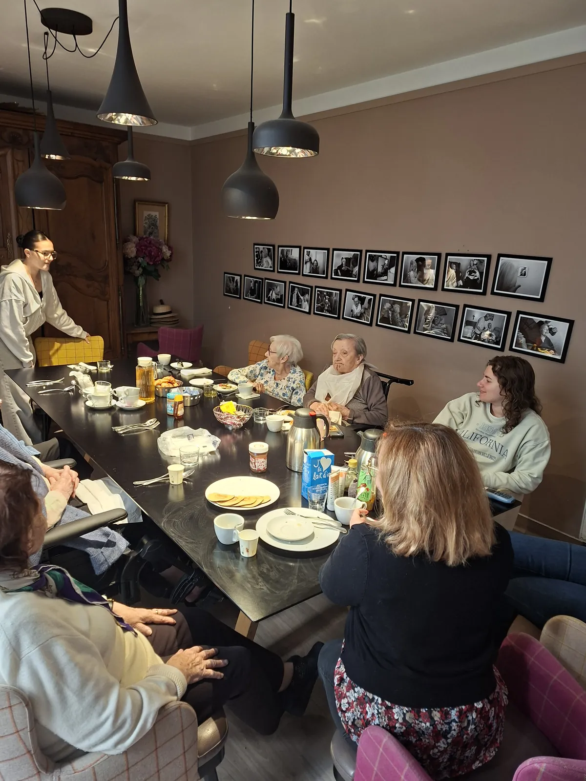 Un petit déjeuner bien mérité !