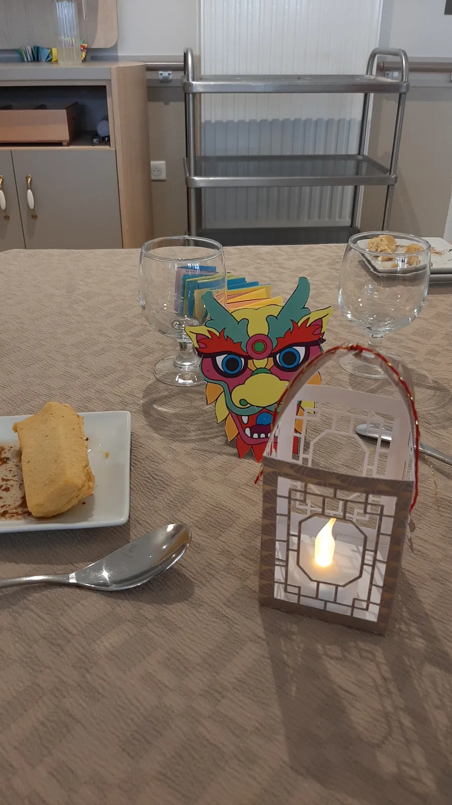 Repas pour le nouvel an chinois aux Boutons d'Or