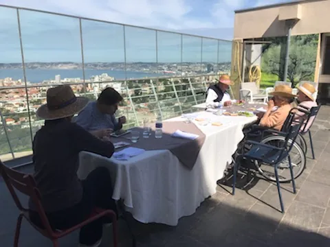 Le Patio au soleil !