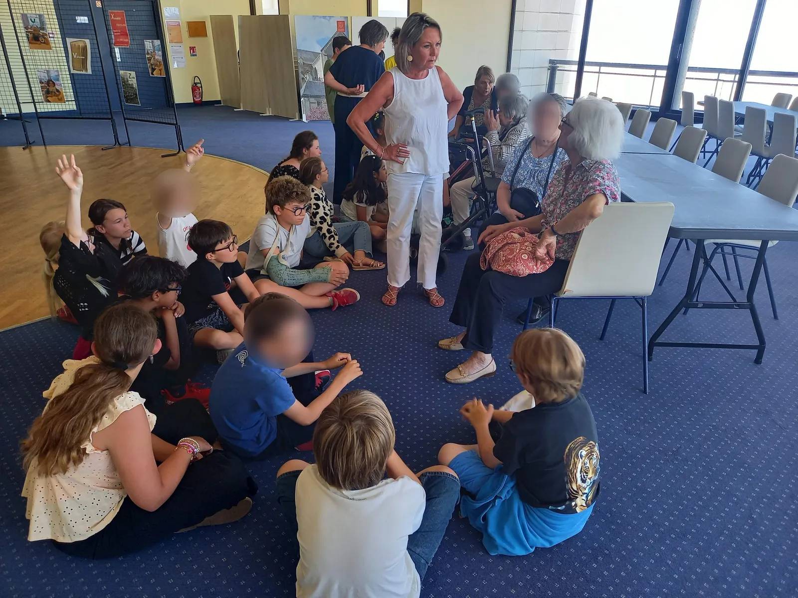 Rencontre intergénérationnelle !