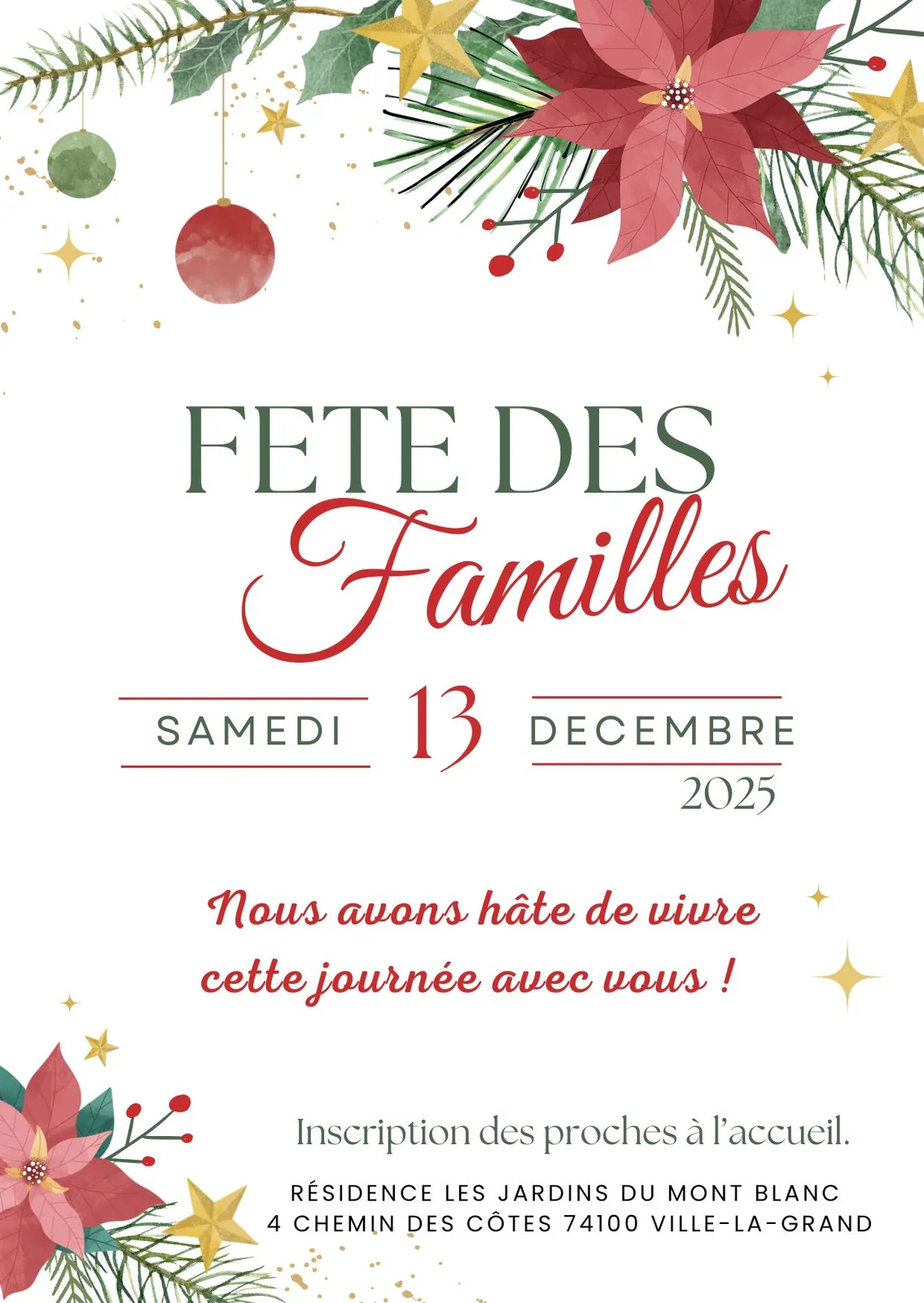 Fête de fin d'année 