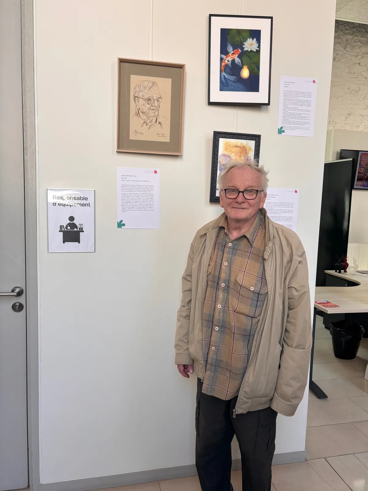 Vernissage expo "Les seniors s'illustrent" avec la Ville de Nantes