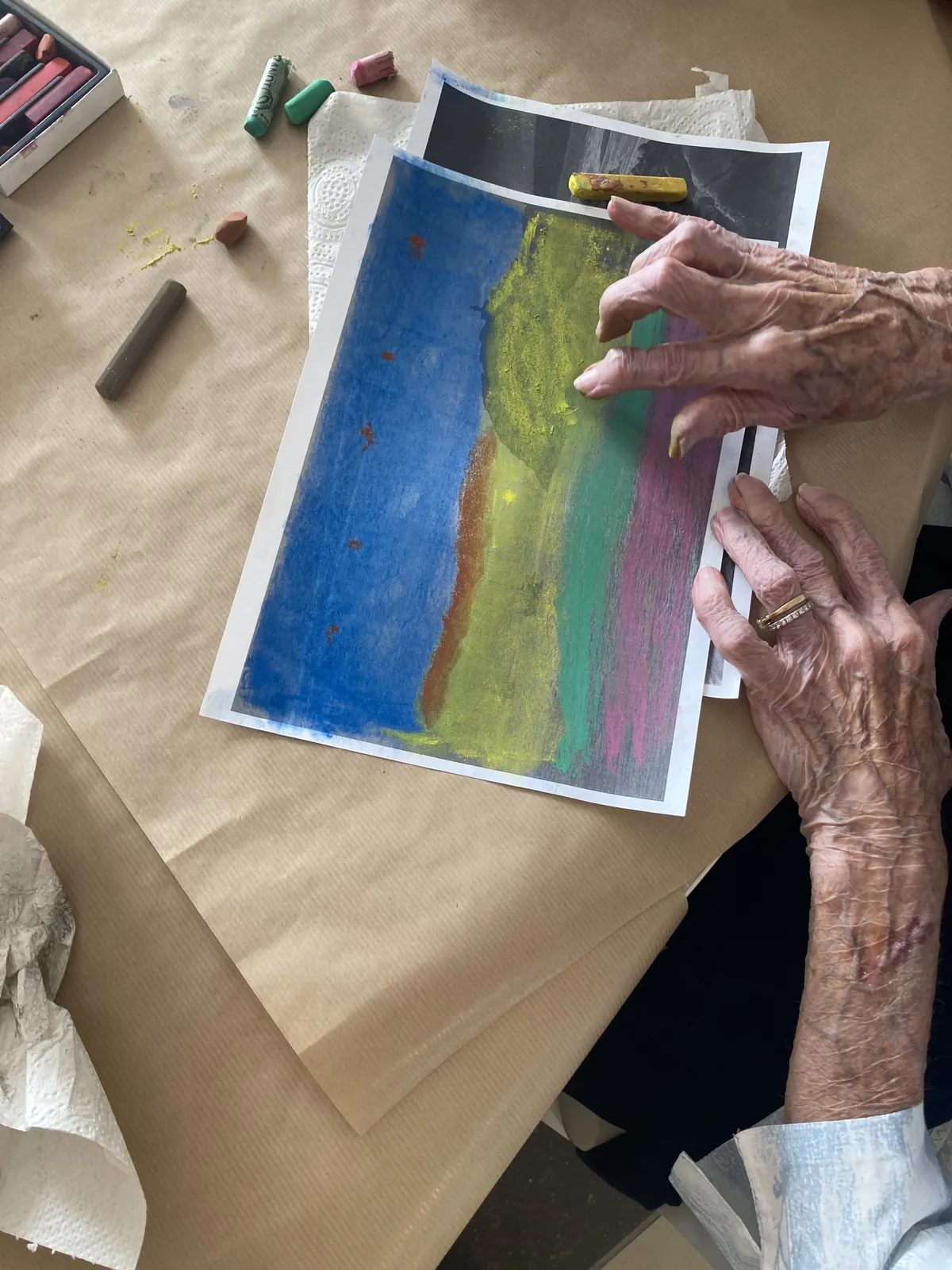 Initiation au pastel:  les couleurs de la créativité à l'honneur !