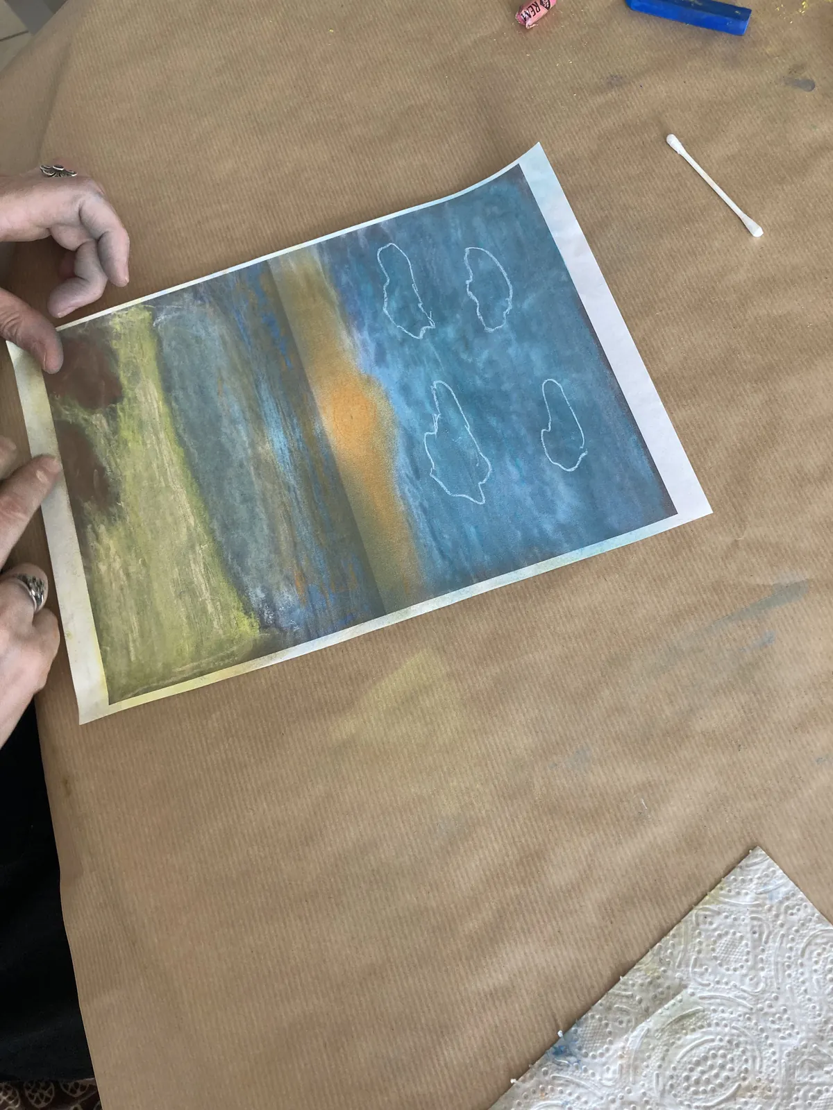 Initiation au pastel:  les couleurs de la créativité à l'honneur !