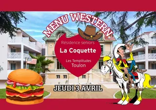 MENU WESTERN CETTE SEMAINE A LA COQUETTE !