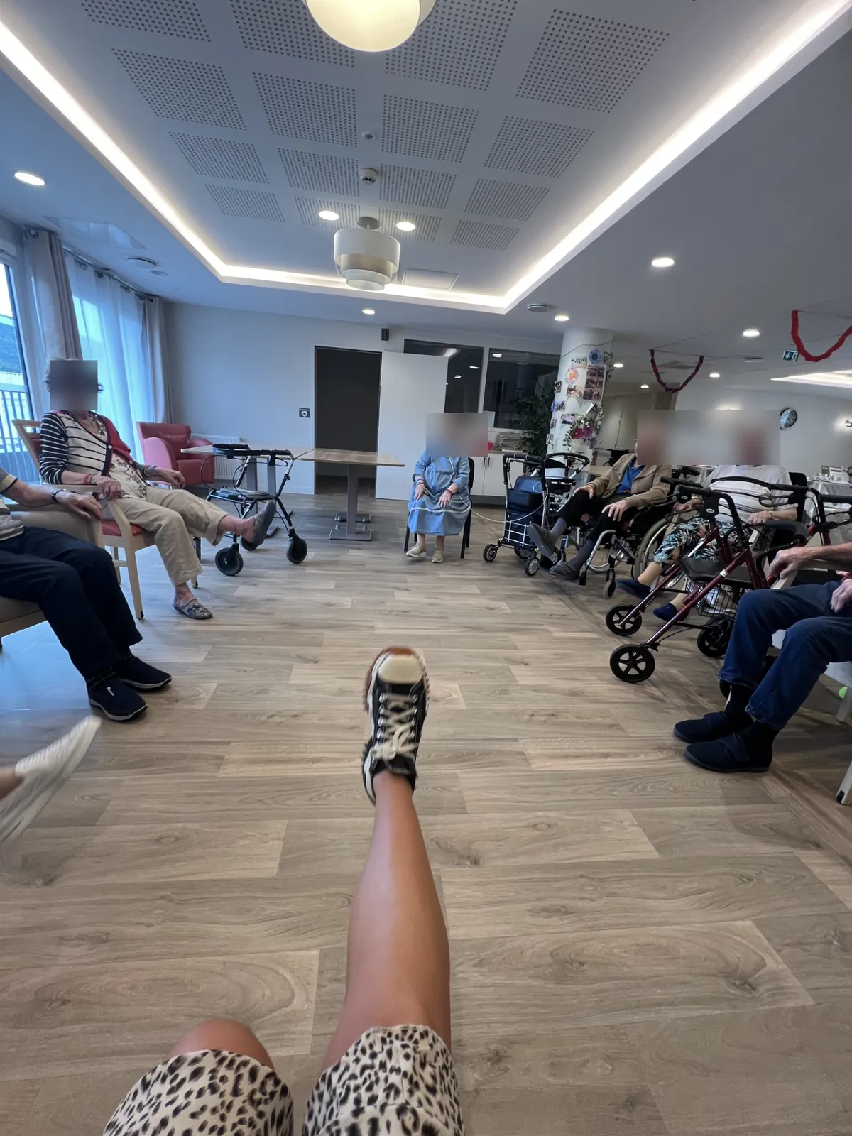 Mélange entre gym douce et jeux d'adresse ! 