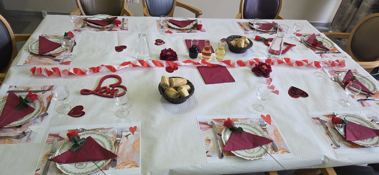 La table d'hôtes du mois de Février