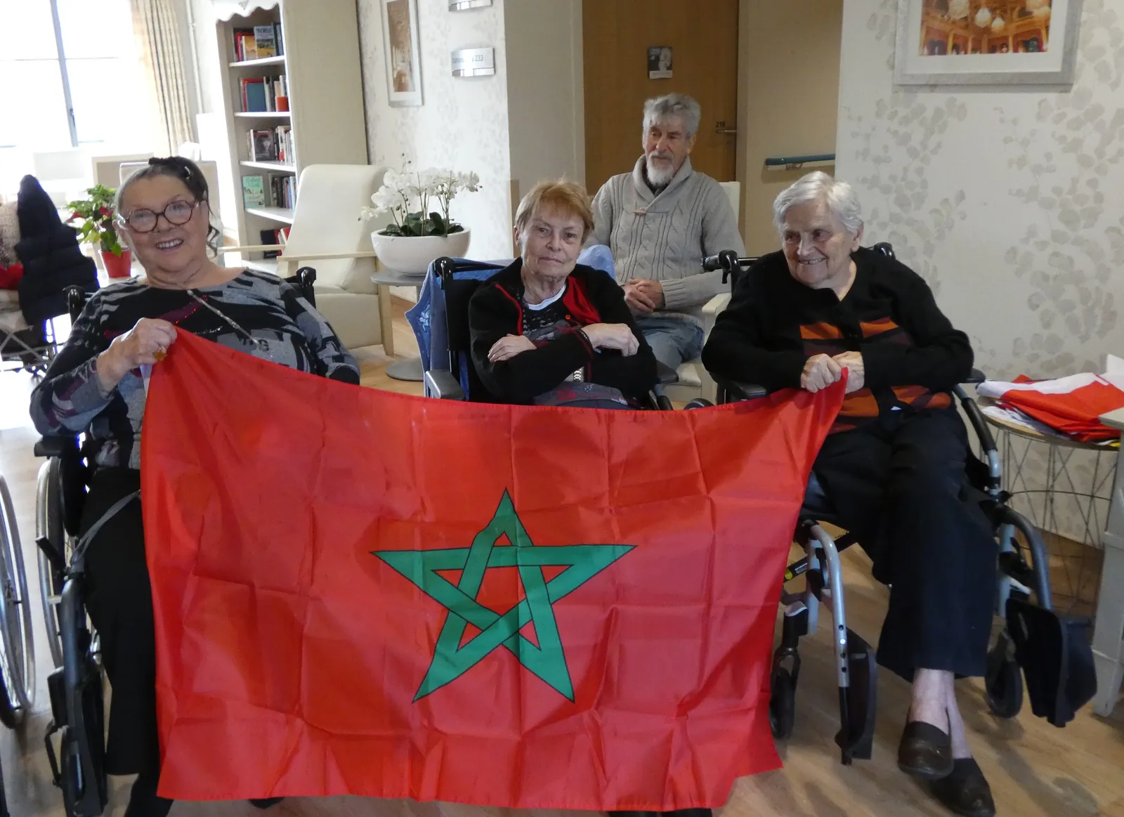 Rencontres intergénérationnelles - Préparation de la Coupe du Monde de Football