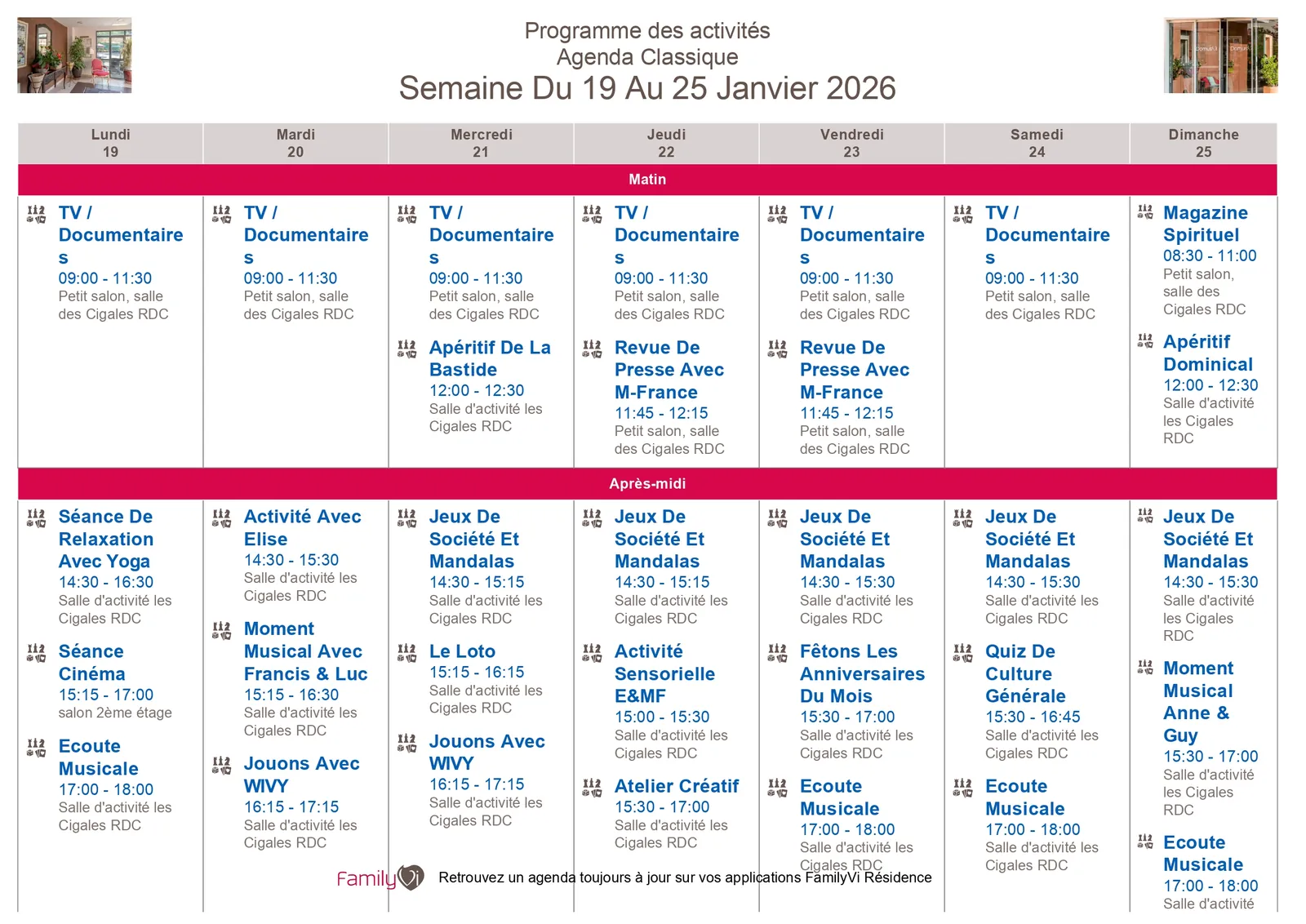 Cette semaine 