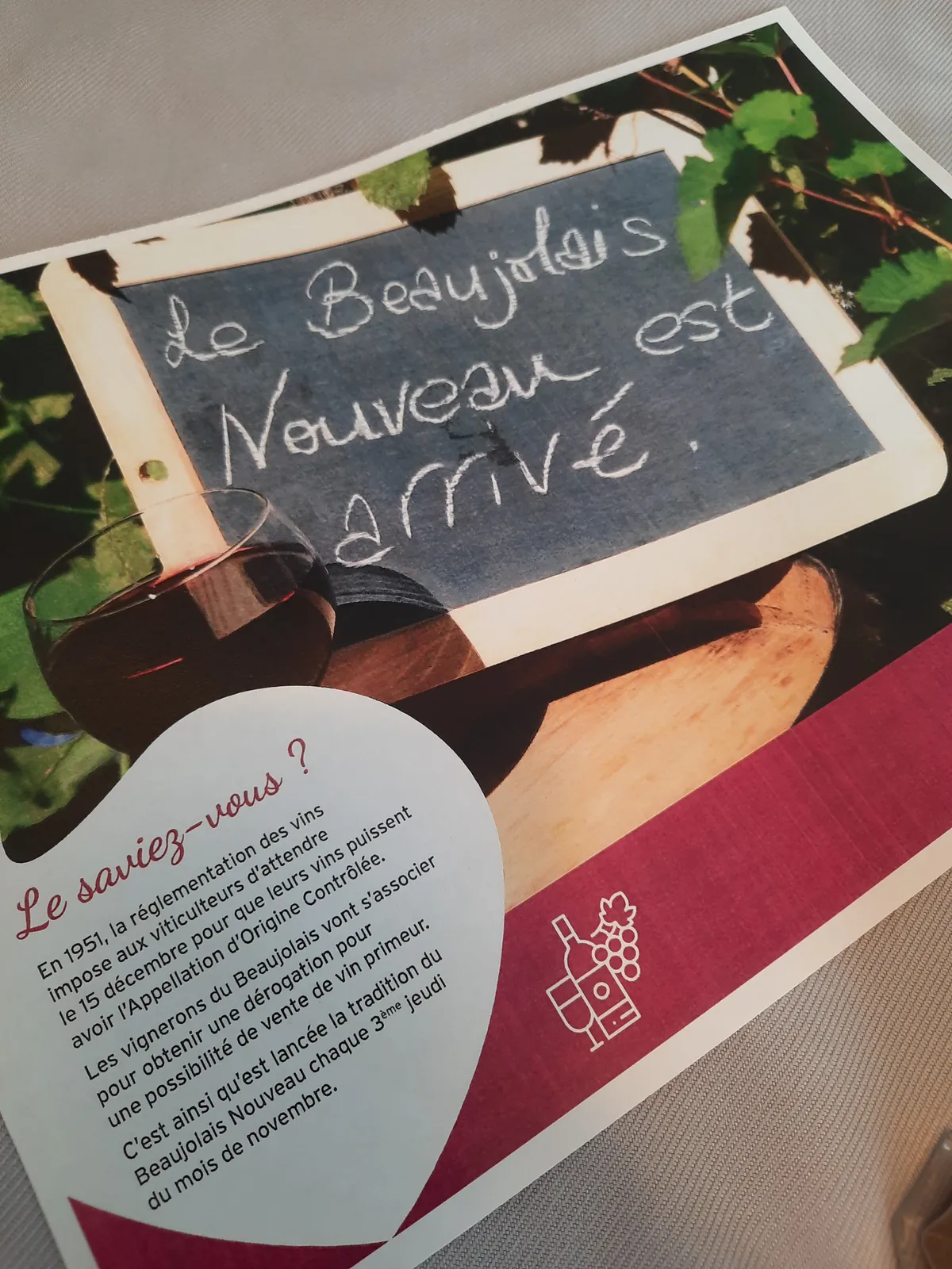 Une belle fin de semaine : Beaujolais, danse, travaux manuels...