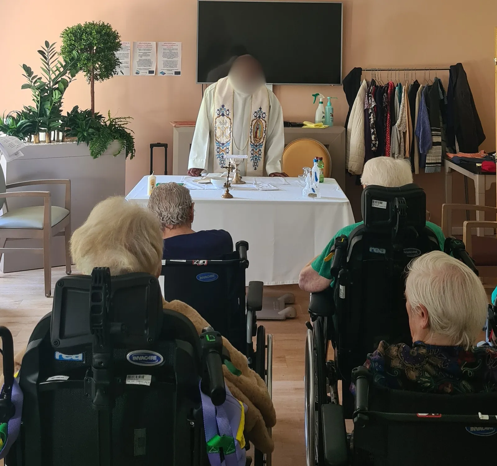Rendez-vous spirituel : la messe revient à Résidence 